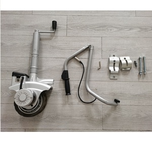 Chariot électrique 12v pour déplacer les remorques, alimenté par batterie, pneus pleins, pour remorques - Product Image 1