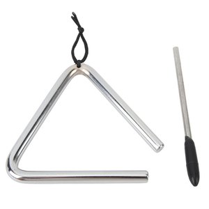 Triángulo <span class=keywords><strong>de</strong></span> Percusión <span class=keywords><strong>de</strong></span> Acero Inoxidable <span class=keywords><strong>de</strong></span> 4 Pulgadas <span class=keywords><strong>para</strong></span> Educación Musical y <span class=keywords><strong>Sonido</strong></span> <span class=keywords><strong>de</strong></span> Comedor - Product Image 4