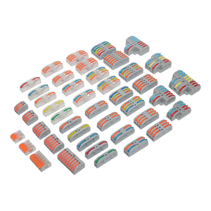 Dây Đồng nối-224 Nylon nhà ở 4P Push-in khối thiết bị đầu cuối 4 trong 4 ra cáp điện kết nối nhanh chóng - Product Image 4