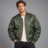 Veste bomber softshell légère pour homme, veste de pilote, fermeture éclair intégrale, coupe régulière, vêtements décontractés pour l'extérieur