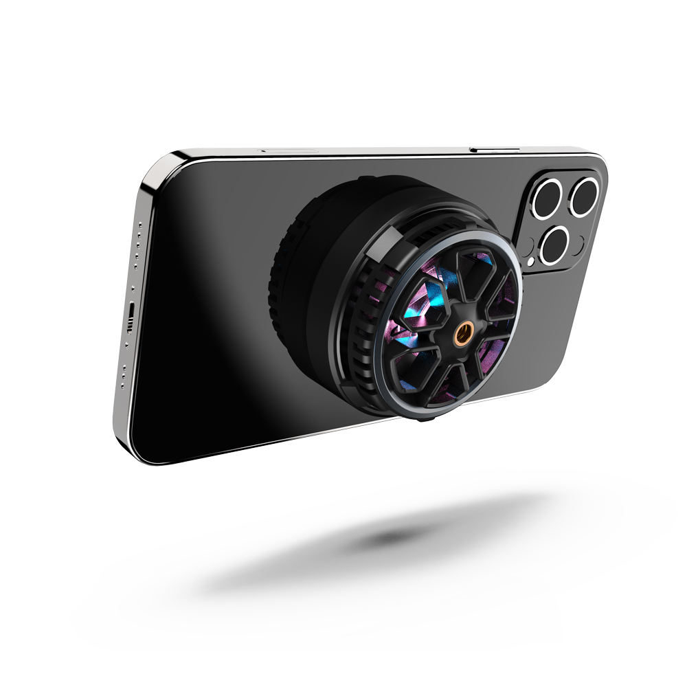 Oem трендовый новый дизайн, радиатор для мобильного телефона, охлаждающий вентилятор для смартфона, охлаждающий вентилятор для игровых телефонов, беспроводное зарядное устройство, охладитель