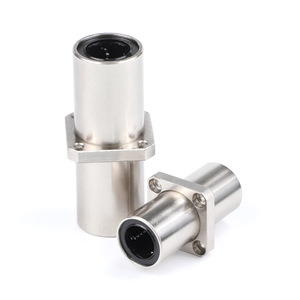 Fournisseur direct d'usine, roulements linéaires à bride LMKC-LUUA, version carrée étendue, rails de guidage lisses pour équipements automatisés, acier - Product Image 1