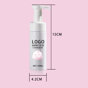 Nettoyant pour la peau hydratant en douceur rafraîchissant de marque privée <span class=keywords><strong>démaquillant</strong></span> anti-rides avec acide aminé moussant pour les peaux sensibles - Product Image 6