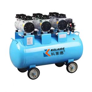 Compresor de Aire Silencioso Sin Aceite KELAIDE KLD-1172 4KW 150L con Secador Refrigerado Eficiente de Bajo Ruido para Laboratorio y Corte Láser - Product Image 5