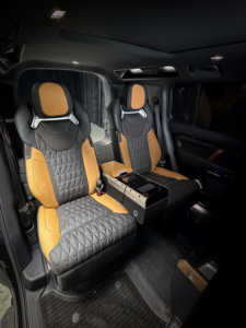 Asiento de Coche de Lujo Aero para Land 110/130, de Cuero, Ventilado, Calefactado, Impermeable, con Sistema de Control Dual - Product Image 4