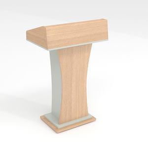 การออกแบบที่ทันสมัยวอลนัทไม้โบสถ์แท่นแท่นสำหรับขาย - Product Image 4