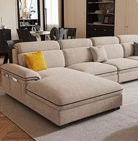 Canapé en tissu chenille, canapé moderne et simple pour la maison, ensemble de canapés aspect cuir pour les salons grands et petits