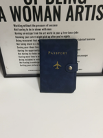 Protège-passeport pour voyages internationaux, durable et portable, en cuir PU, porte-cartes, pochette pour billet d'avion, en stock