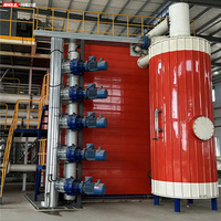 Machine de pyrolyse optimisée pour la conversion de pneus usagés, de déchets solides et de boues de fond de réservoir en huile combustible