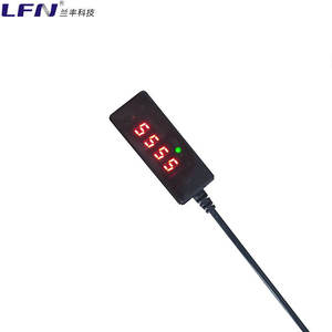 ตัวรับสัญญาณอินฟราเรดอัจฉริยะ LCN แบบใช้พลังงานจาก USB สายต่อขยาย 5 มม. พร้อมจอแสดงผลแบบดิจิตอล สำหรับใช้งานในรถยนต์ ตัวรับสัญญาณ Euroview - Product Image 1