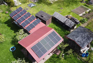 Système solaire hybride tout-en-un, panneaux solaires <span class=keywords><strong>540Wp</strong></span>, onduleur 5000W, stockage de batterie au lithium - Ensemble complet de stockage d'énergie domestique - Product Image 2