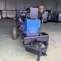 Générateur diesel mobile de type remorque, générateur diesel 20kw 30kw 50kw 80kw 100kw 500kw, prix bas à vendre