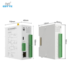 Módulo IO Remoto Inalámbrico Distribuido Ebyte Serie M31 L, Control Modbus RTU, Host LoRa 4DI+4AI+4DO 8DI+8AI+8DO, LoRa RJ45 RS485 - Product Image 2