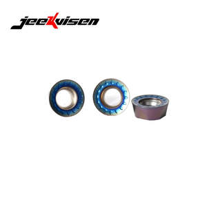 Jeekvisen Colorful Round Carbide CNC Milling Insert RPMT1003MO-TT/RPMT10T3MOE-JS Turning Tool Milling Cutter - Product Image 1