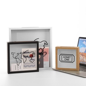 Scatole portaoggetti Memory Box Frame Collection Adventure Archive Box cassonetti film viaggio eventi sportivi biglietti per concerti - Product Image 5