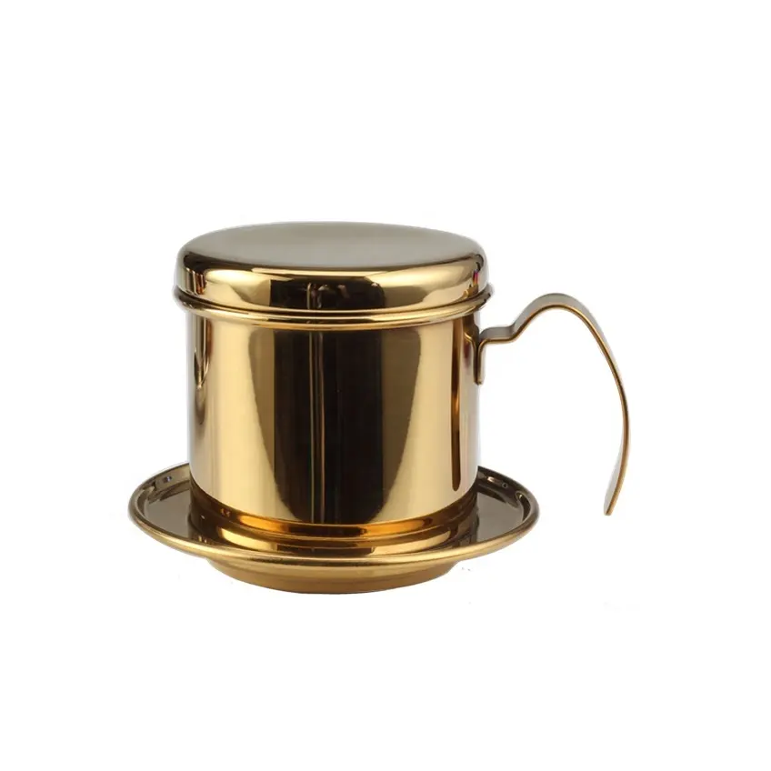 Coffee Press Vietnamese Coffee Maker Filter Phin Small French Press Portable Cup