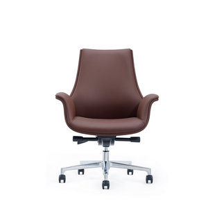 Chaise de bureau de direction ergonomique en cuir PU moderne pour le travail - Product Image 4