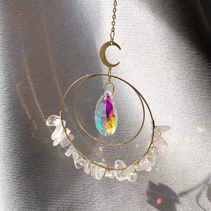 Attrape-soleil en cristal naturel de haute qualité en gros, attrape-soleil suspendus pour la décoration - Product Image 3