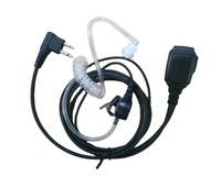 Écouteur intra-auriculaire Motorola E73V2-M à 2 broches avec transducteur dynamique et étanchéité IPX-0 pour radio bidirectionnelle