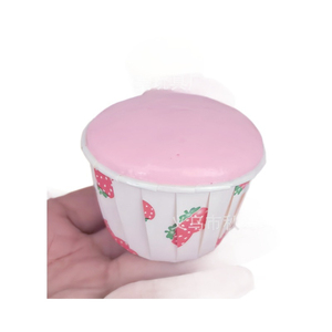 Juguete Antiestrés Popular con Forma de Cupcake con Aroma a Leche, Suave, Pegajoso, de Material PU, Unisex - Product Image 6