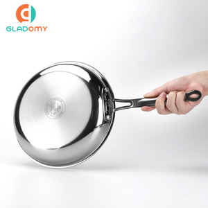 건강한 비 스틱 구리 세라믹 코팅 3 레이어 스테인레스 스틸 베이킹 접시 팬 프라이팬 프라이팬 프라이팬 - Product Image 5