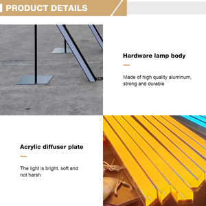 Centro <span class=keywords><strong>de</strong></span> mesa <span class=keywords><strong>de</strong></span> boda <span class=keywords><strong>de</strong></span> aluminio con decoración <span class=keywords><strong>de</strong></span> acrílico para el hogar, hotel y restaurante, arco RGB para fiesta <span class=keywords><strong>de</strong></span> boda - Product Image 4