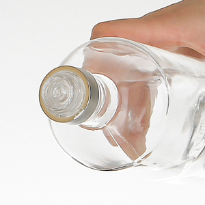 Prezzo di fabbrica bottiglia di vetro trasparente 250ml 500ml 750ml 1000ml per whisky Vodka Brandy Tequila sughero sigillante - Product Image 2