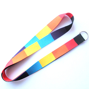 High Quality 2cm Polyester Lanyard Strap with Custom Logo Heat Sublimation Custom Promotional Lanyards