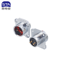 Connecteur circulaire métallique SF16 Push-Pull à verrouillage rapide, prise aviation mâle/femelle, prise carrée 10A, 2, 3, 4, 5, 7, 9 broches