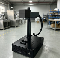 Machine de marquage laser à fibre ActionLasers, haute précision, refroidie par air, double tête, pour gravure multi-matériaux sur métal