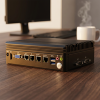 Nuevo y Potente Ordenador Industrial sin Ventilador con Intel Core I5, 16 GB de RAM DDR4 y SSD |   HVAEIPC Mini Host de 11.ª Generación con Gráficos Integrados para Linux