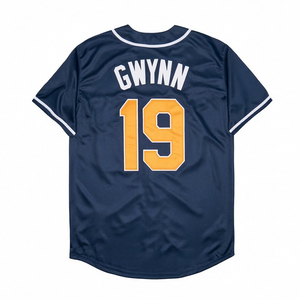 Maillots de baseball vintage pour hommes, style cousu, 19 Tony Gwynn, tailles S-3XL - Product Image 5