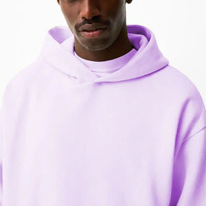 Custom Puff Printed Heavyweight 100% Cotton Sweatshirts Pullover Hoodie Manufacturer Unisex Oversized Hoodie for <b>Men</b> Winter - Product Image 2