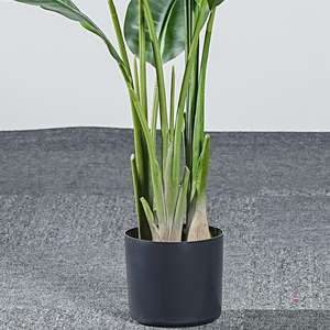 Planta Artificial de <span class=keywords><strong>Palma</strong></span> de Viajero en Maceta para Decoración de Sala de Estar - Decoración de Piso Interior con Vegetación Artificial Grande - Product Image 5