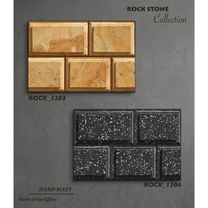 Carreaux muraux en céramique rustique à glaçure numérique, exportés directement d'usine, dimensions 12x18, 30x45mm, 300x450mm, aspect mat, pour salle de bain et couloir - Product Image 6
