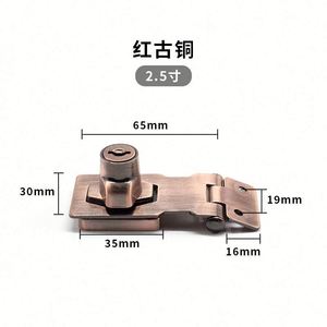 Wholesale Modern Furniture <b>Locks</b> for Desk & Office <b>Cabinets</b>-Zinc No-Drill Bedroom School Gym Drawers Wardrobes - Product Image 6