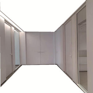 SZMK 2026 – Système de cloisons modulaires modernes sans cadre, insonorisées, pour bureaux, avec panneaux en alliage d'aluminium - Product Image 4