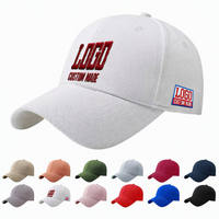 Gorra de Béisbol Deportiva Ajustable de Alta Calidad con Logotipo Personalizado, Gorra de Papá de Algodón Bordada en 3D de 6 Paneles, Calidad de Marca OEM