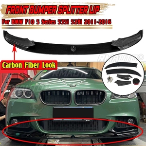 ชุดแต่งสเกิร์ตหน้ารถยนต์ 4 ชิ้น สำหรับ BMW F10 ซีรีส์ 5 รุ่น 535i 528i M Sport ปี 2011-2016 - Product Image 1