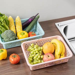 Cesta para Frutas y Verduras Udelius, Material PP, Fácil de Limpiar, Cestas de Almacenamiento de Plástico Reforzado para Uso en la Cocina - Product Image 5