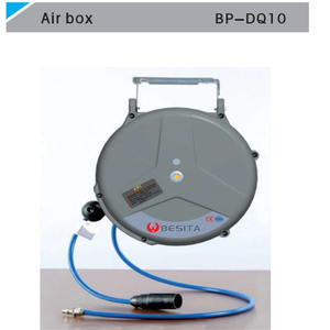 Enrouleur de tuyau de lavage de voiture Tambour à eau haute pression/Électrique/Air Durm tuyau télescopique mural pour garage magasin de lavage de voiture - Product Image 6