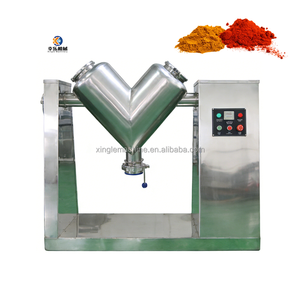 实验室电动自动食品搅拌机小型不锈钢调味咖啡香料粉V型辣椒粉搅拌机 - Product Image 1