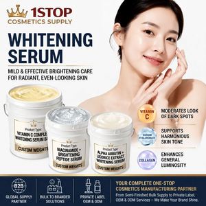Cápsulas de Suero Facial Csk de Alta Gama, Blanqueadoras con Vitamina C, Anti-Líneas Finas, para Uso Externo, Fórmula Personalizada - Product Image 3