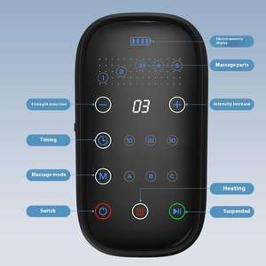 Botas de Masaje de Piernas por Compresión de Aire, Máquina de Terapia de Calor, Fisioterapia, Control de Tiempo para Drenaje Linfático, Seis Modos - Product Image 5