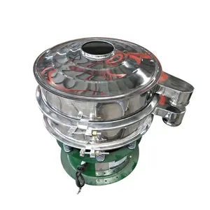 Peanut vibrating sieve separating machine Dahan 304 stainless steel Circular New Bouncing Ball