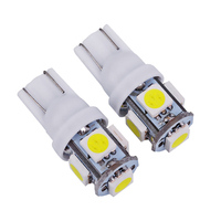 Lampe de voiture LED T10 5050 5SMD Super blanc 194 168 w5w T10 5Led ampoule de stationnement Auto cale liquidation lampe intérieure lampes de plaque d'immatriculation