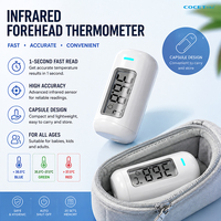 Thermomètre électronique clinique infrarouge portable à écran LED pour les voyages