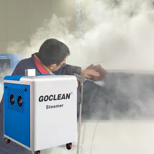 GOCLEAN CE bersertifikat pembersih uap antiair penghilang bakteri/minyak/bau busuk mesin cuci mobil uap portabel diesel optima