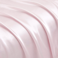 Taies d'oreiller en satin soyeux à volants, douces pour les cheveux et la peau, rose poudré, fermeture enveloppe standard, nouveau design
