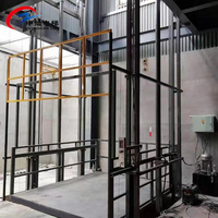 Heavy Duty 1000 kg Hydraulic Modern Style Tragbarer Fracht aufzug Industrie lift für Werkstatt
